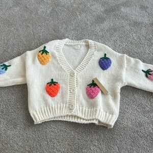 Chunky Fruit Cardigan